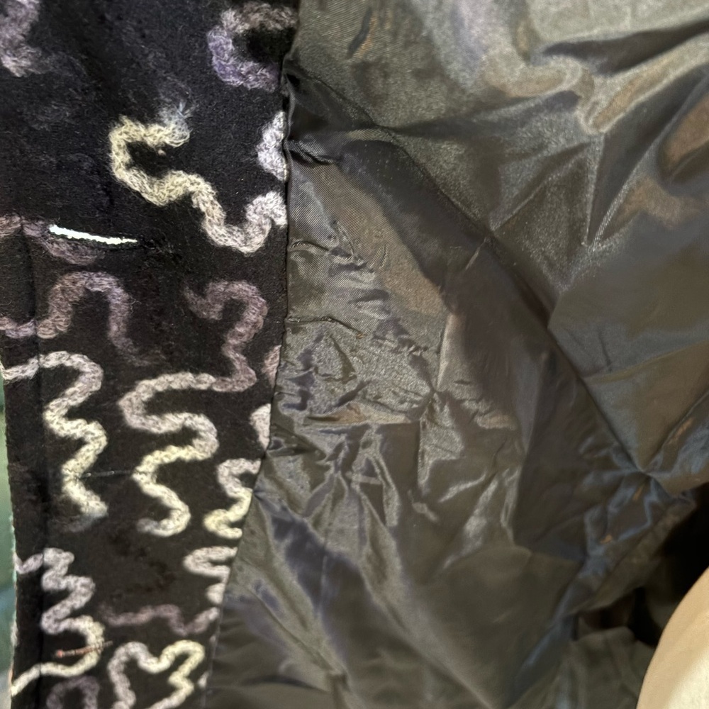 Adore Sz S coat. Multimedia patchwork artsy quirky art to wear Phoebe Buffet - Picture 6 of 9